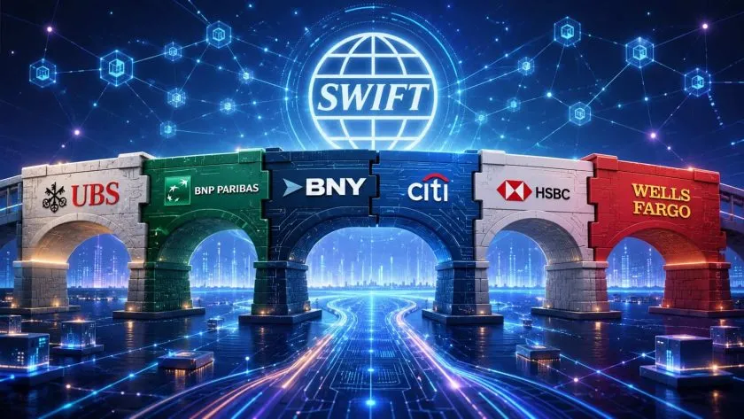 Swift lanza libro mayor Blockchain para pagos 24/7 con 17 grandes bancos