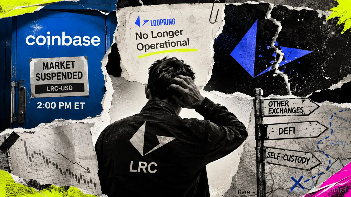Coinbase halts Loopring trading, complicating LRC token sales for users