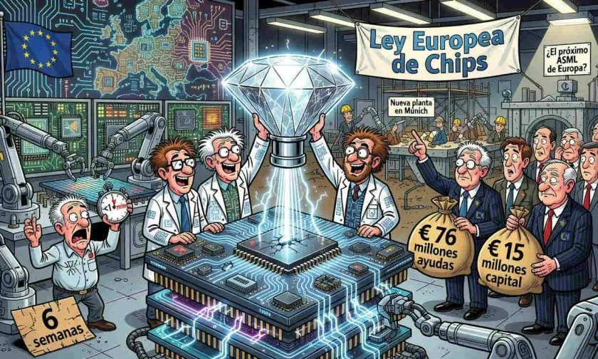 QuantumDiamonds recauda € 91 millones y logra un hito bajo la Ley Europea de Chips