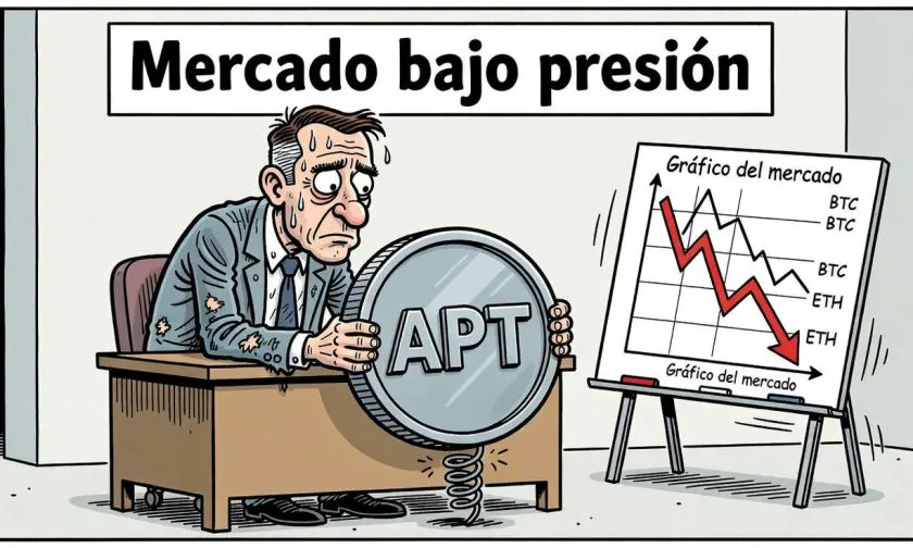 Aptos (APT) enfrenta debilidad técnica y riesgos a medida que cotiza a $0,6197