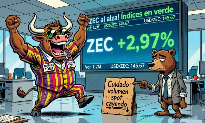 Zcash alcanza USD $810,25 y sube 37% en una semana, pero ¿es sostenible?