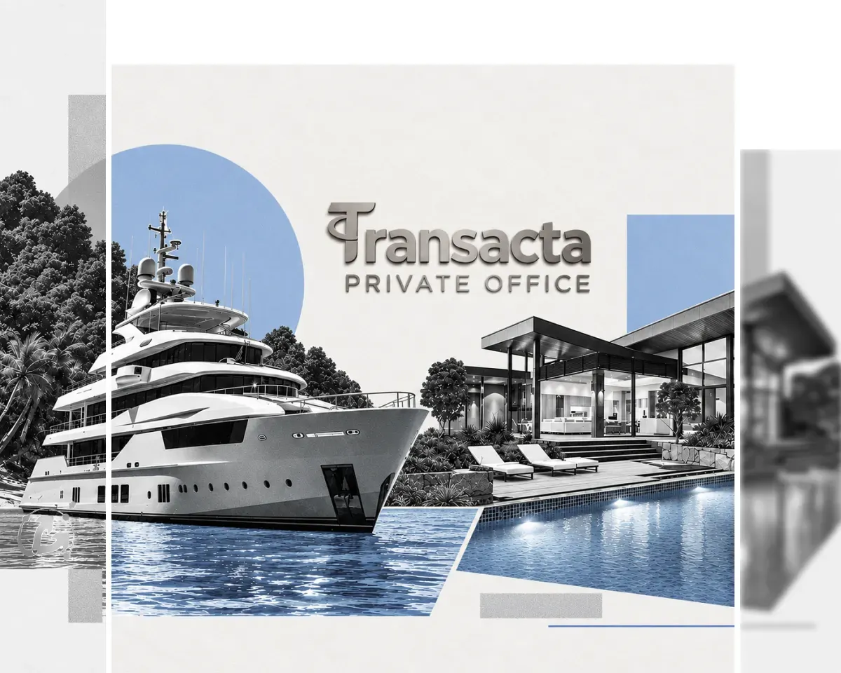 Transacta запускает Private Office для покупки роскошных яхт и вилл за криптовалюту