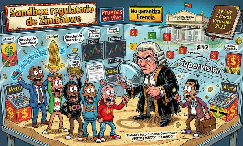 Zimbabue abre su sandbox regulatorio a siete proyectos fintech de Blockchain y tokenización