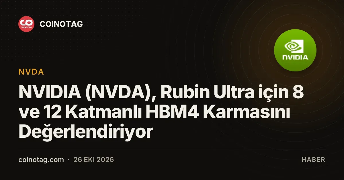 Rubin Ultra yarisinda Samsung ve SK hynix 8 katmanlı HBM4 takvimi