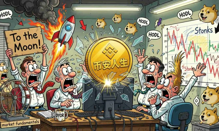 $币安人生 retrocede un 1% y se aleja del máximo histórico, ¿punto de entrada o señal bajista?