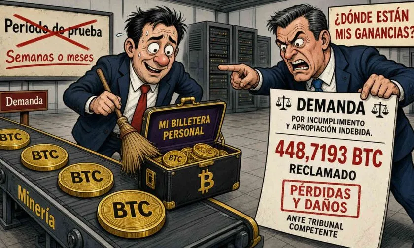 Cofundador de Coinmint acusado de apropiarse de 448 BTC por más de $151 millones