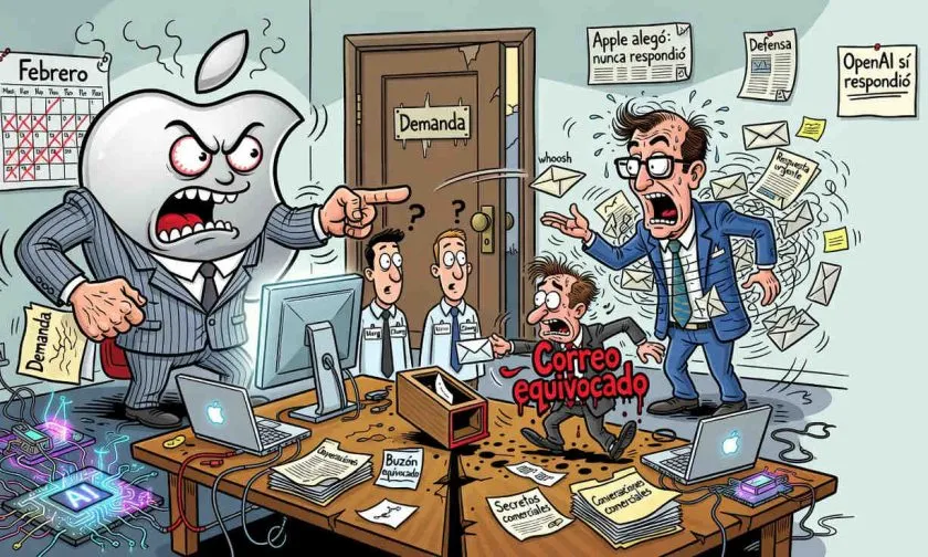 Un correo equivocado frenó las conversaciones entre Apple y OpenAI antes de la demanda