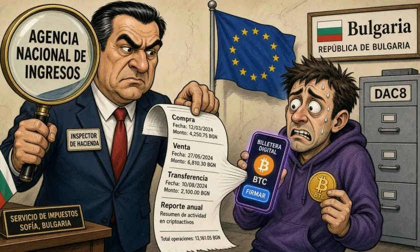 Bulgaria implementa reglas fiscales más estrictas para criptoactivos alineadas con DAC8