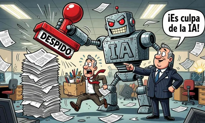 La IA es ahora la principal excusa corporativa para los despidos masivos, revela informe