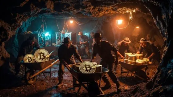 Mineras de Bitcoin liquidan más BTC en 3 meses que en todo 2025