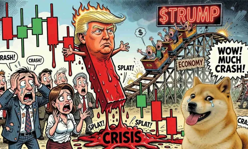 $TRUMP no logra despegar: análisis del desplome del 98% desde su máximo histórico
