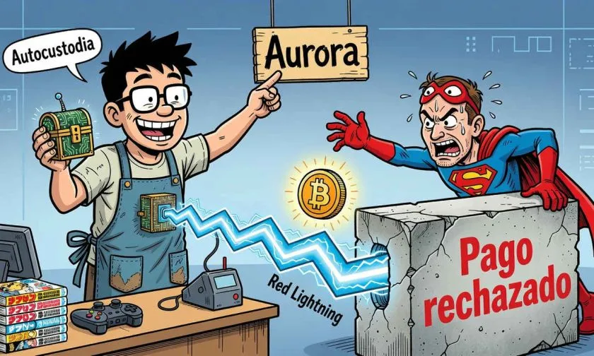Aurora permitirá ventas internacionales de anime y videojuegos con Bitcoin