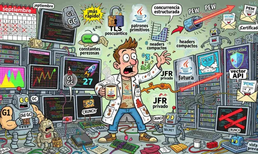 Java 27 llegará con 9 JEPs y cambios clave en rendimiento, seguridad y memoria