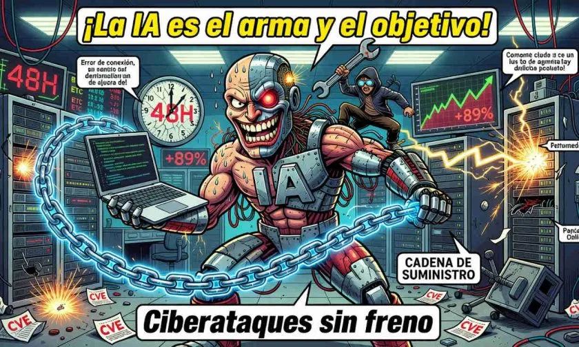 La IA es el arma y el objetivo: ataques con IA suben 89 %