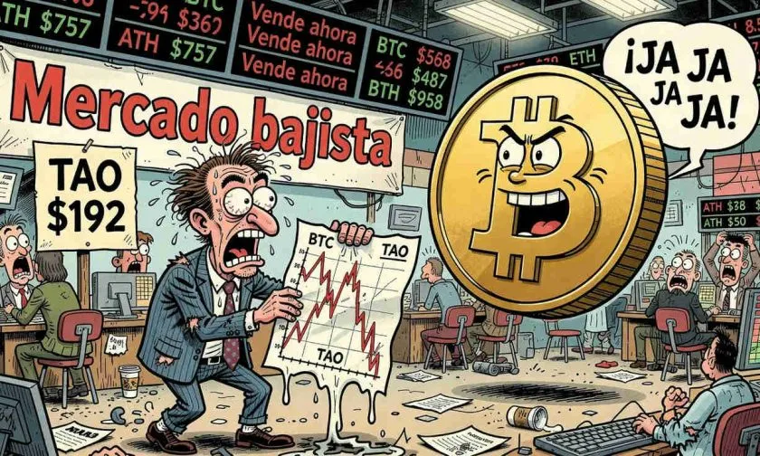 Bittensor ($TAO) profundiza caídas y pierde 3,29% en un mercado adverso
