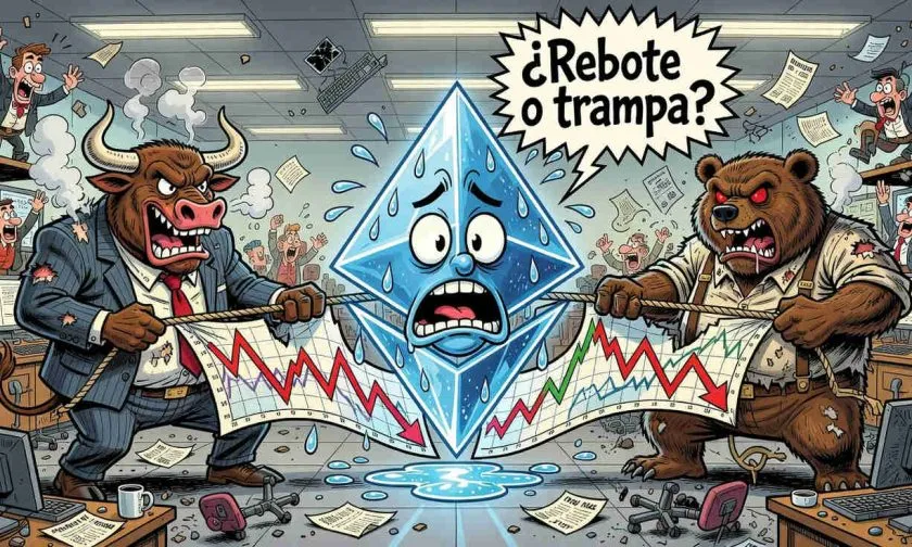 Ethereum desafía la gravedad bajista con un rebote del 2.89% en 24 horas