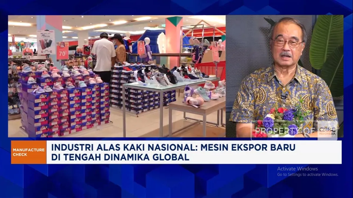 Video: Pasar Sepatu Tembus USD400 M, RI Perlu Punya Industri Pendukung