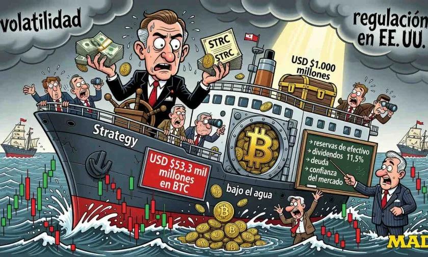 Strategy necesita más efectivo para calmar al mercado, advierte JPMorgan