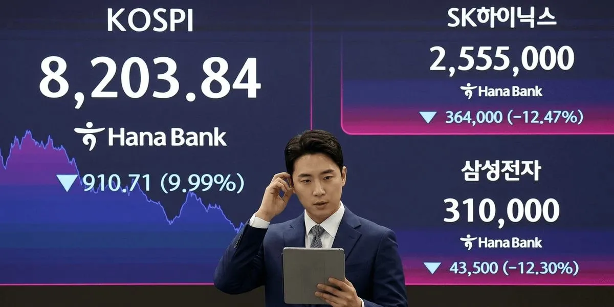 코스피 쏠림에 반토막 났던 코인… 코스피 폭락에 ‘개미들 눈치보기’ 시작됐다