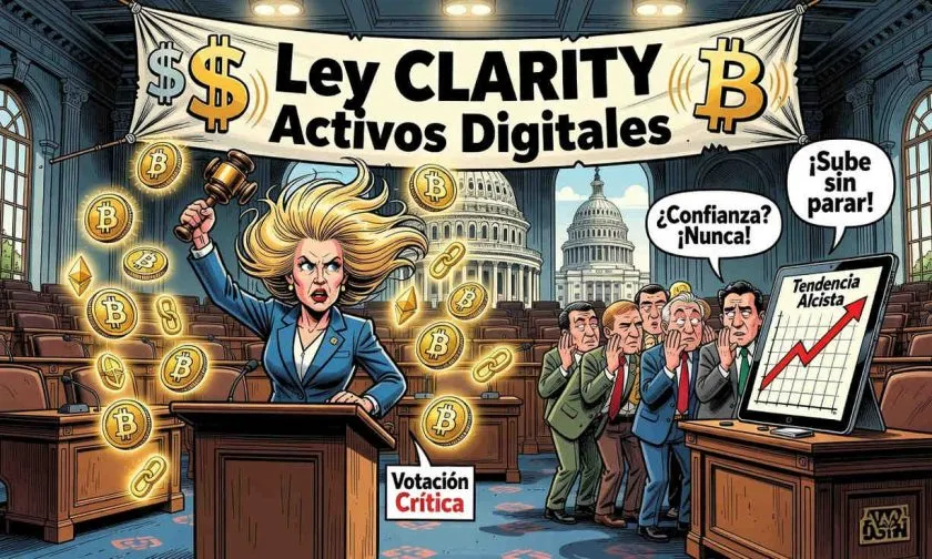 Senado de EE.UU. votará la Ley CLARITY para criptoactivos el 15 de septiembre