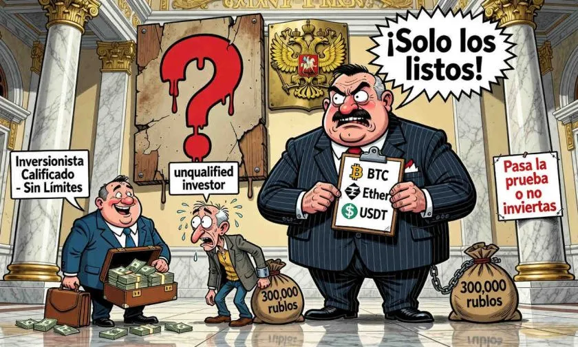 Rusia aprueba Bitcoin, Ether y USDT para su negociación pública en exchanges