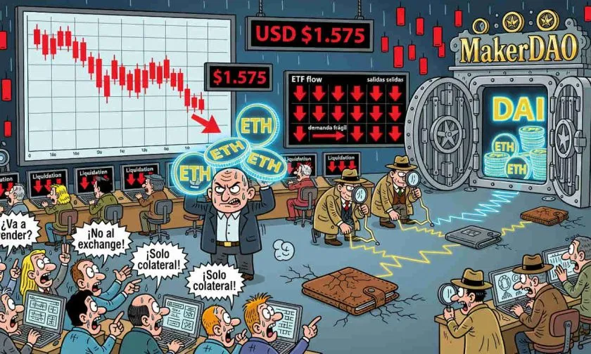 Movimiento de Joseph Lubin con ETH reaviva temores de venta en plena caída de precio en Ethereum