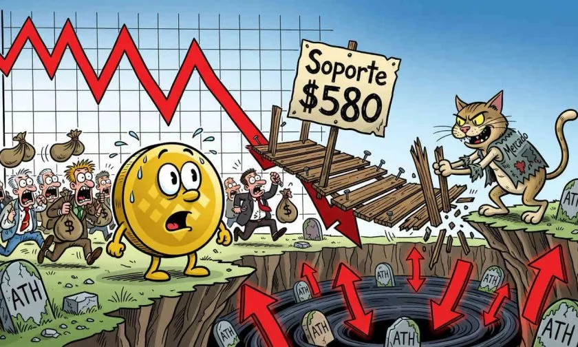 Binance Coin en caída libre: ¿Es hora de comprar BNB o de salir corriendo?